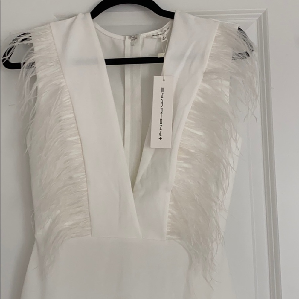 Mini Dress with feathers. From Boutique!!!